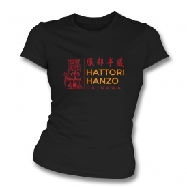 Hattori Hanzo Okinawa (Kill Bill Influenced) Womens Slim Fit T-Shirt
