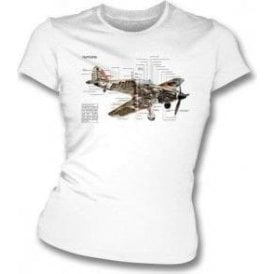 Hawker Hurricane Womens Slim Fit T-Shirt