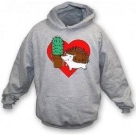 Hedgehog Cactus Hooded Sweatshirt
