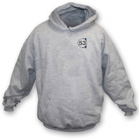 Herbie 53 Embroidered Left Breast Logo Hooded Sweatshirt