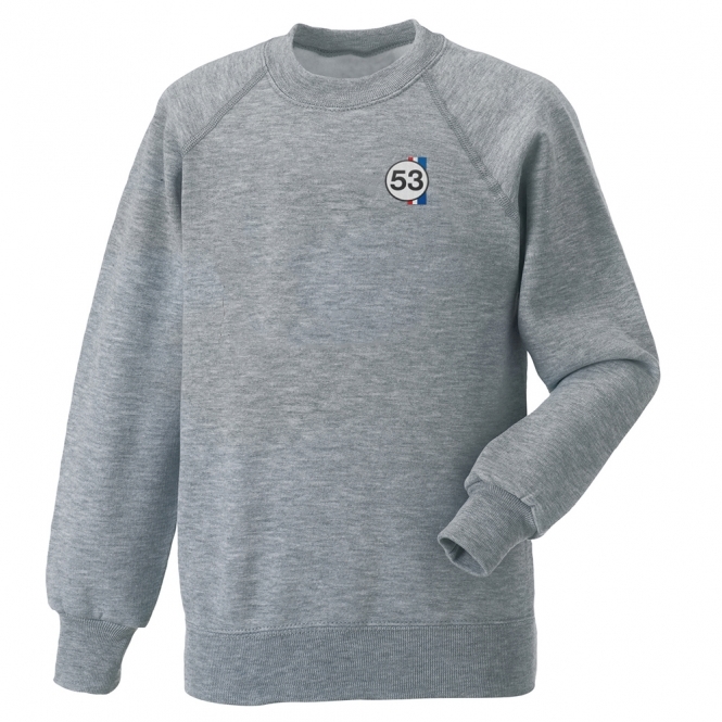 Herbie 53 Embroidered Left Breast Logo Sweatshirt