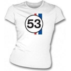 Herbie 53 Womens Slim Fit T-Shirt 