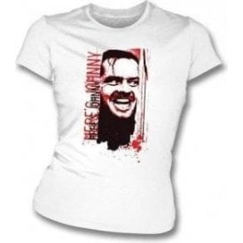Here's Johnny (Inspired by The Shining) Womens Slim Fit T-Shirt