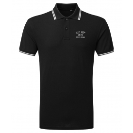 Hip Hop 1972 South Bronx Embroidered Left Breast Logo Polo Shirt