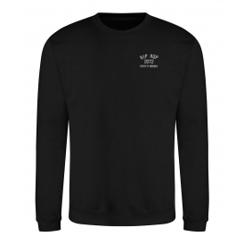 Hip Hop 1972 South Bronx Embroidered Left Breast Logo Sweatshirt