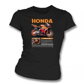 Honda CBR600RR Organic Womens Slim Fit T-Shirt
