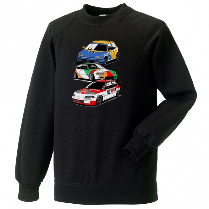 Honda Civic EG6 SiR Touring Cars Sweatshirt