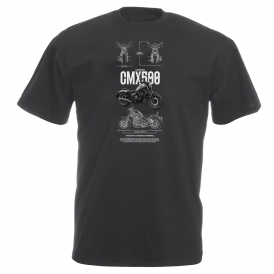 Honda CMX500 Rebel Vintage Wash T-Shirt