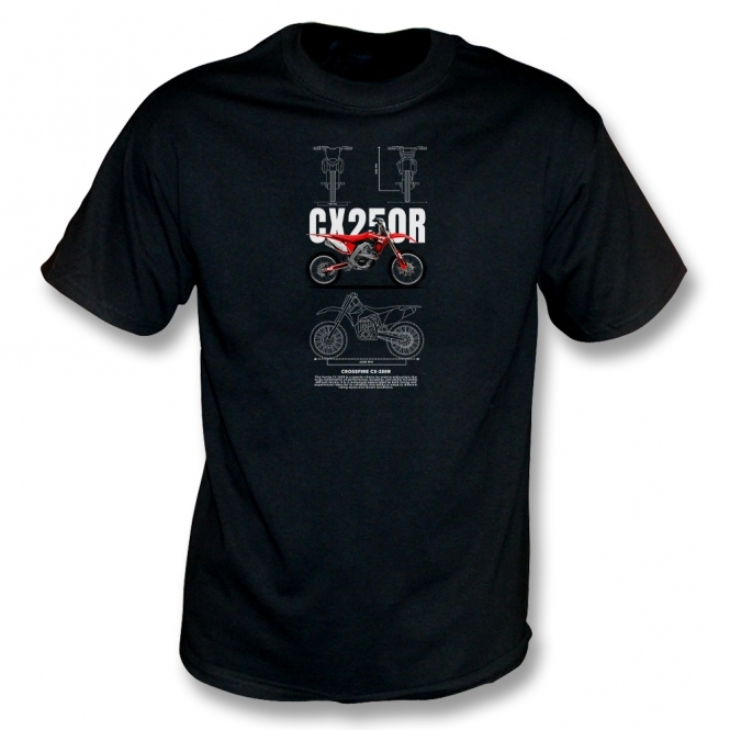 Honda Crossfire CX-250R Organic T-Shirt