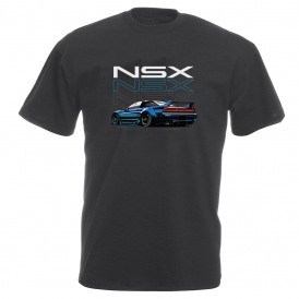 Honda NSX (Blue Car) Vintage Wash T-Shirt