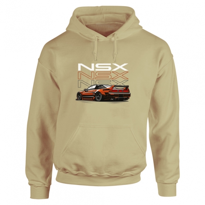 Honda NSX (Orange Car) Hooded Sweatshirt