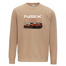 Honda NSX (Orange Car) Kids Sweatshirt