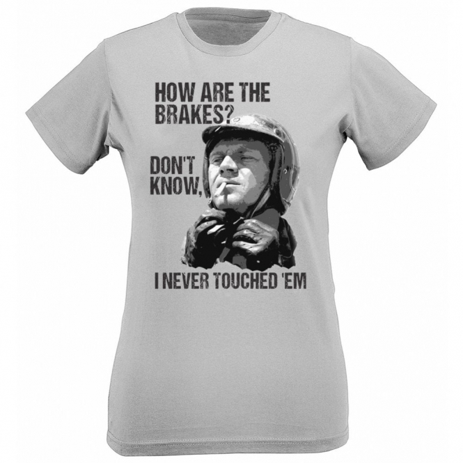 How Are The Brakes? Organic Womens Slim Fit T-Shirt