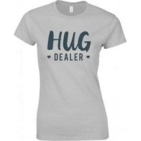 Hug Dealer Womens Slim Fit T-Shirt