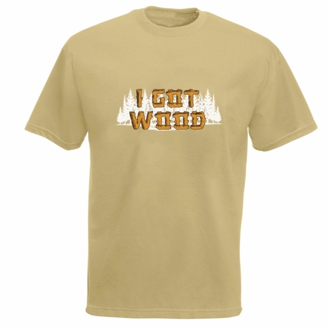 I Got Wood (As Worn By Nick Frost) Organic T-Shirt