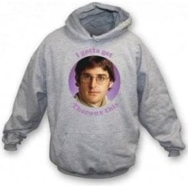 I Gotta Get Theroux This Kids Hooded Sweatshirt