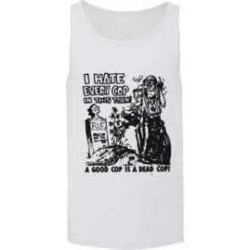 I Hate Every Cop In This Town (As Worn By Nick Cave, The Bad Seeds) Men's Tank Top