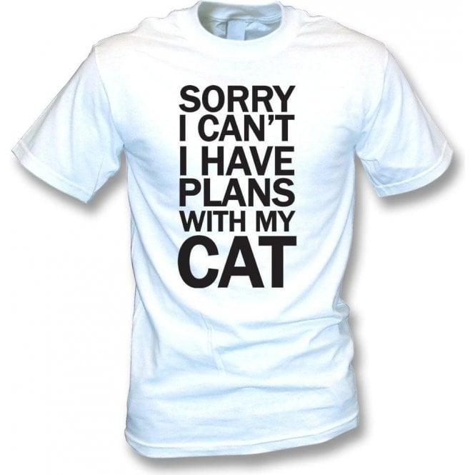 I Have Plans With My Cat T-Shirt