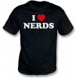 I Heart Nerds (As Worn By Shirley Manson, Garbage) Kids T-Shirt