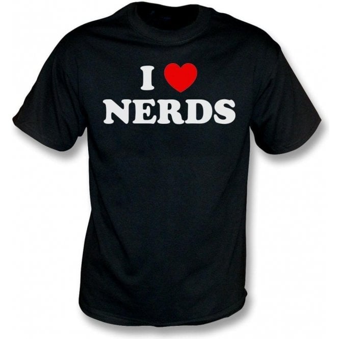 I Heart Nerds (As Worn By Shirley Manson, Garbage) T-Shirt