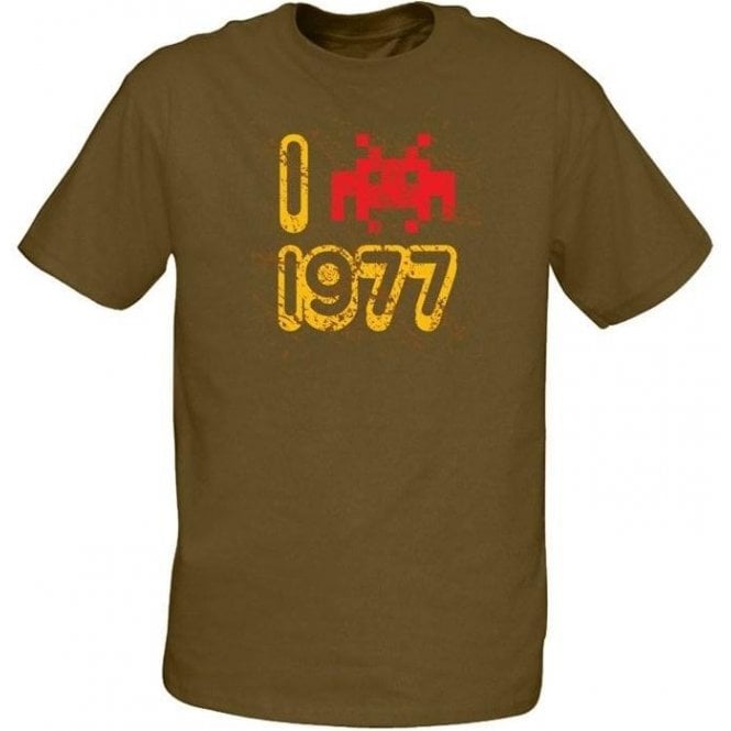 I Love 1977 T-shirt