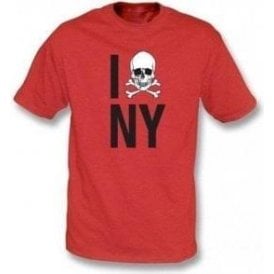 I Love New York Skull T-shirt