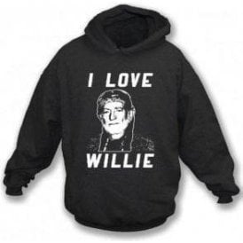 I Love Willie Hooded Sweatshirt