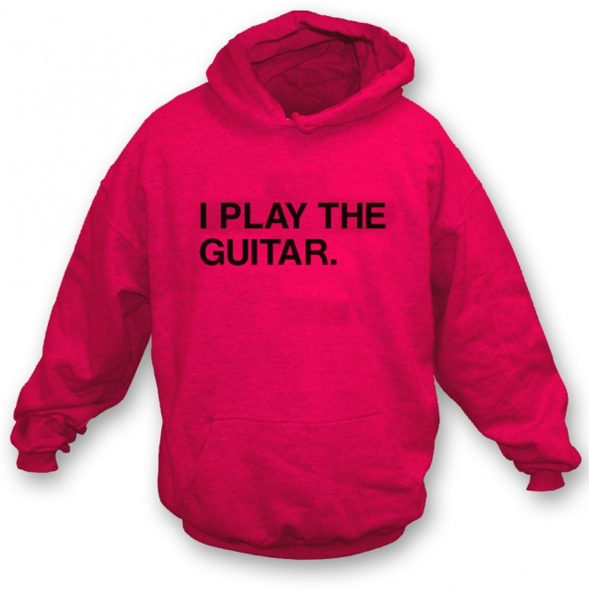 I Play The Guitar (As Worn By Tom Morello, Rage Against The Machine) Kids Hooded Sweatshirt