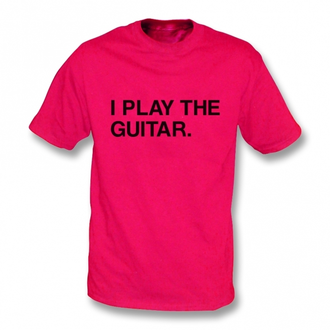 I Play The Guitar (As Worn By Tom Morello, Rage Against The Machine) T-Shirt