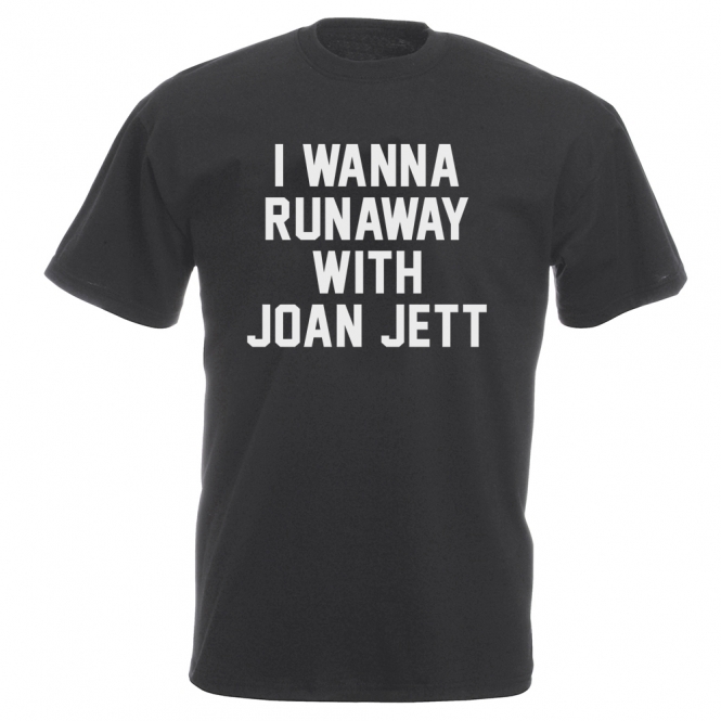 I Wanna Runaway With Joan Jett Vintage Wash T-Shirt