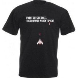 I Went Outside Once Kids T-Shirt