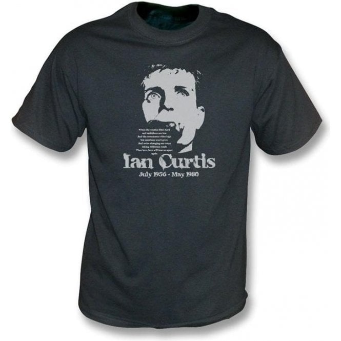 Ian Curtis - Tribute vintage wash t-shirt