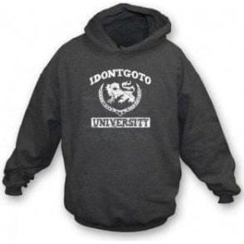 Idontgotouniversity Logo Hooded Sweatshirt
