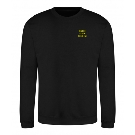 Ignore Alien Orders (As Worn By Jonny Greenwood, Radiohead) Embroidered Left Breast Logo Sweatshirt
