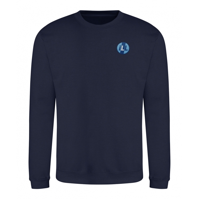 iLL (As Worn By Mike D, Beastie Boys) Embroidered Left Breast Logo Sweatshirt
