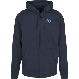 iLL (As Worn By Mike D, Beastie Boys) Embroidered Left Breast Logo Zip Hooded Sweatshirt