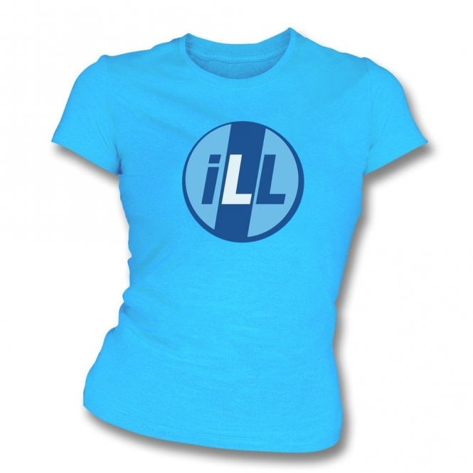 iLL (As Worn By Mike D, Beastie Boys) Organic Womens Slim Fit T-Shirt