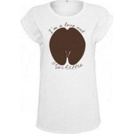 I'm A Love Nut (As Worn By Keith Moon, The Who) Womens Extended Shoulder T-Shirt