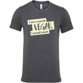 I'm A Social Vegan T-Shirt