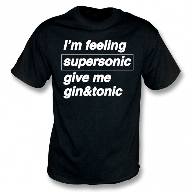I'm Feeling Supersonic (Inspired By Oasis) Organic T-Shirt