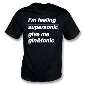 I'm Feeling Supersonic (Inspired By Oasis) Organic T-Shirt