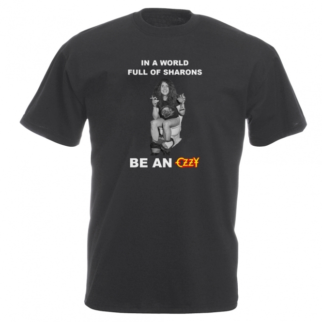 In A World Full Of Sharons Be An Ozzy Vintage Wash T-Shirt