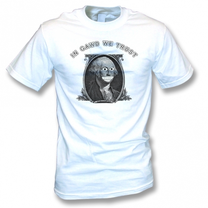 In Gawd We Trust (As Worn By Kurt Cobain, Nirvana) T-Shirt