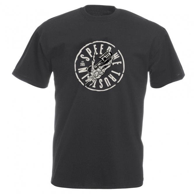 In Speed We Trust Vintage Wash T-Shirt