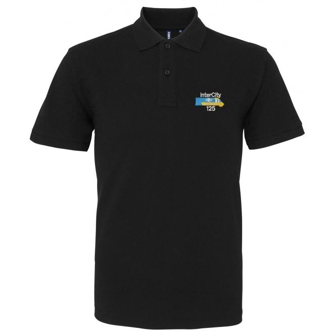 InterCity 125 Embroidered Left Breast Logo Polo Shirt