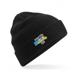 InterCity 125 Embroidered Organic Cotton Beanie