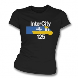 InterCity 125 Organic Womens Slim Fit T-Shirt