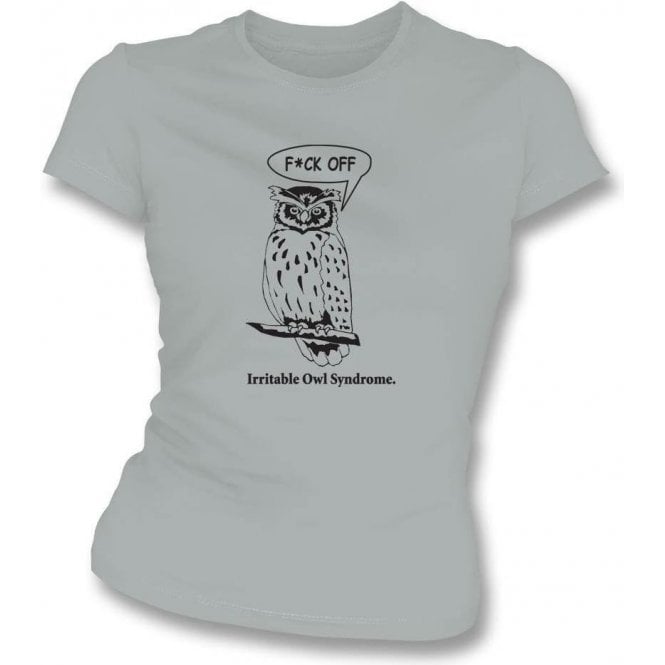 Irritable Owl Syndrome Women's Slim Fit T-shirt