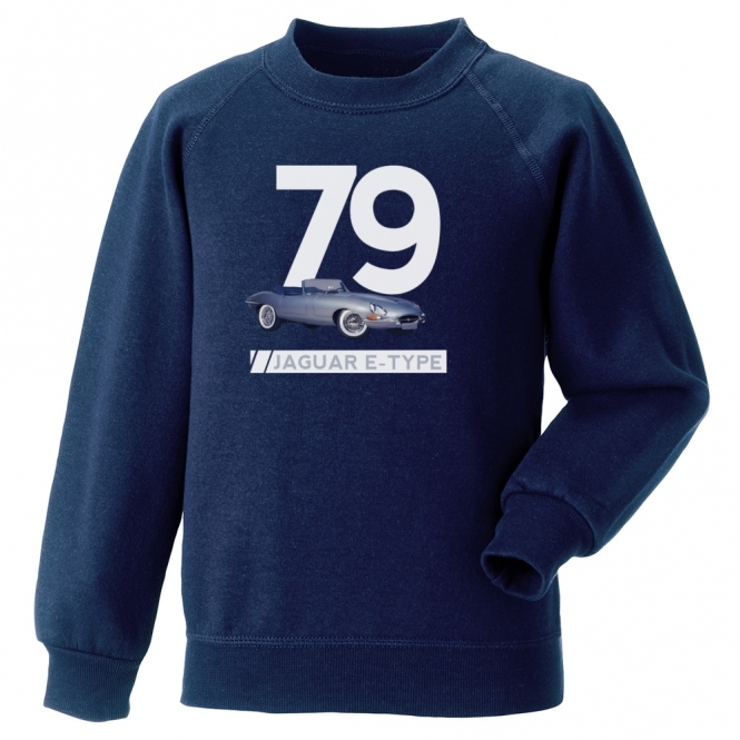 Jaguar E-Type 1979 Kids Sweatshirt