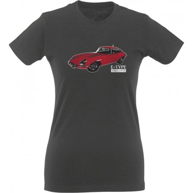 Jaguar E-Type Womens Slim Fit T-Shirt